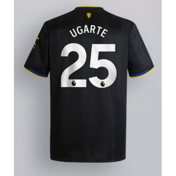 Manchester United Manuel Ugarte #25 Maglia Gara Terza Repliche 2025-26 Maniche Corte